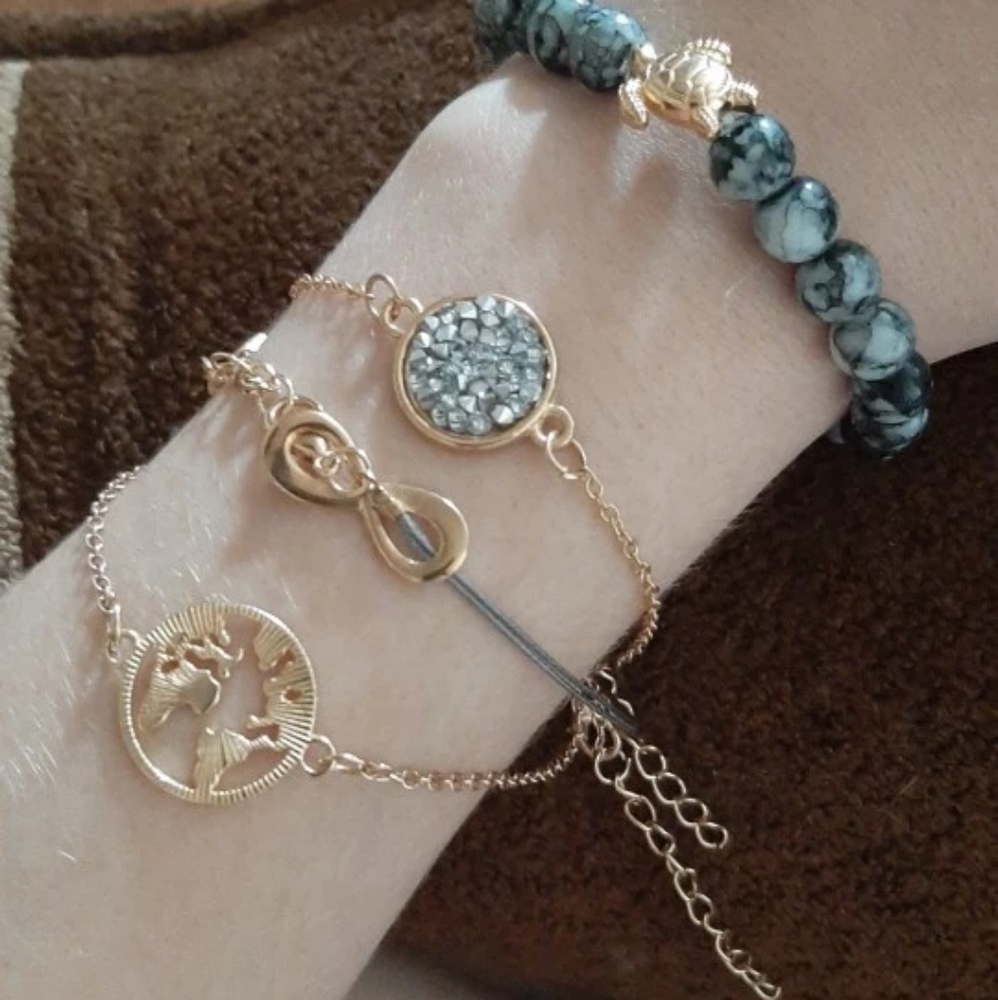 Mandala Bracelet Set - Picture 7 of 14